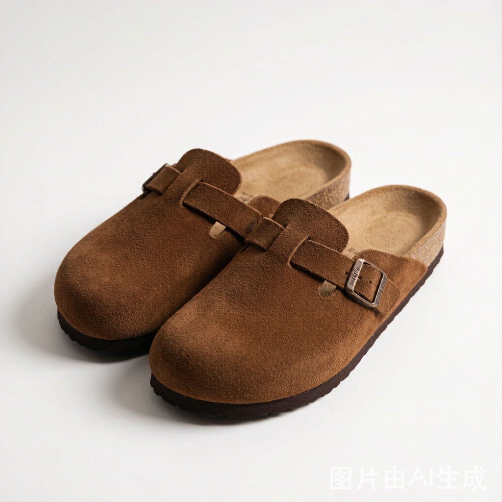 Soft Leather Birken Mules